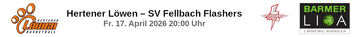 Hertener Löwen – SV Fellbach Flashers