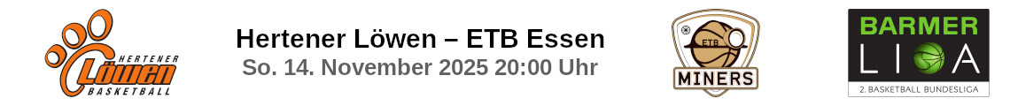 Hertener Löwen – ETB Miners