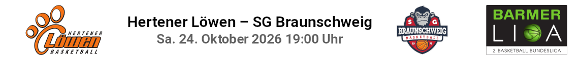 Hertener Löwen – SG Braunschweig