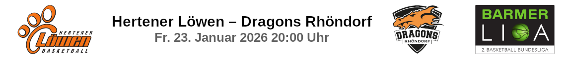 Hertener Löwen – Dragons Rhöndorf